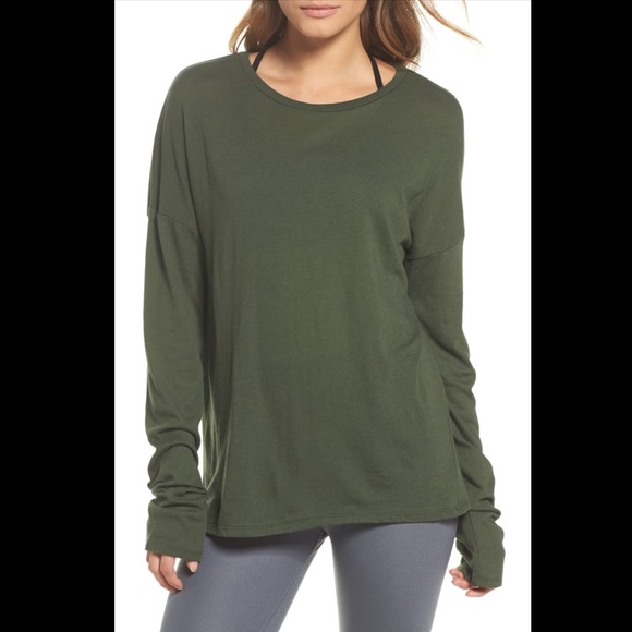 alo falls long sleeve top